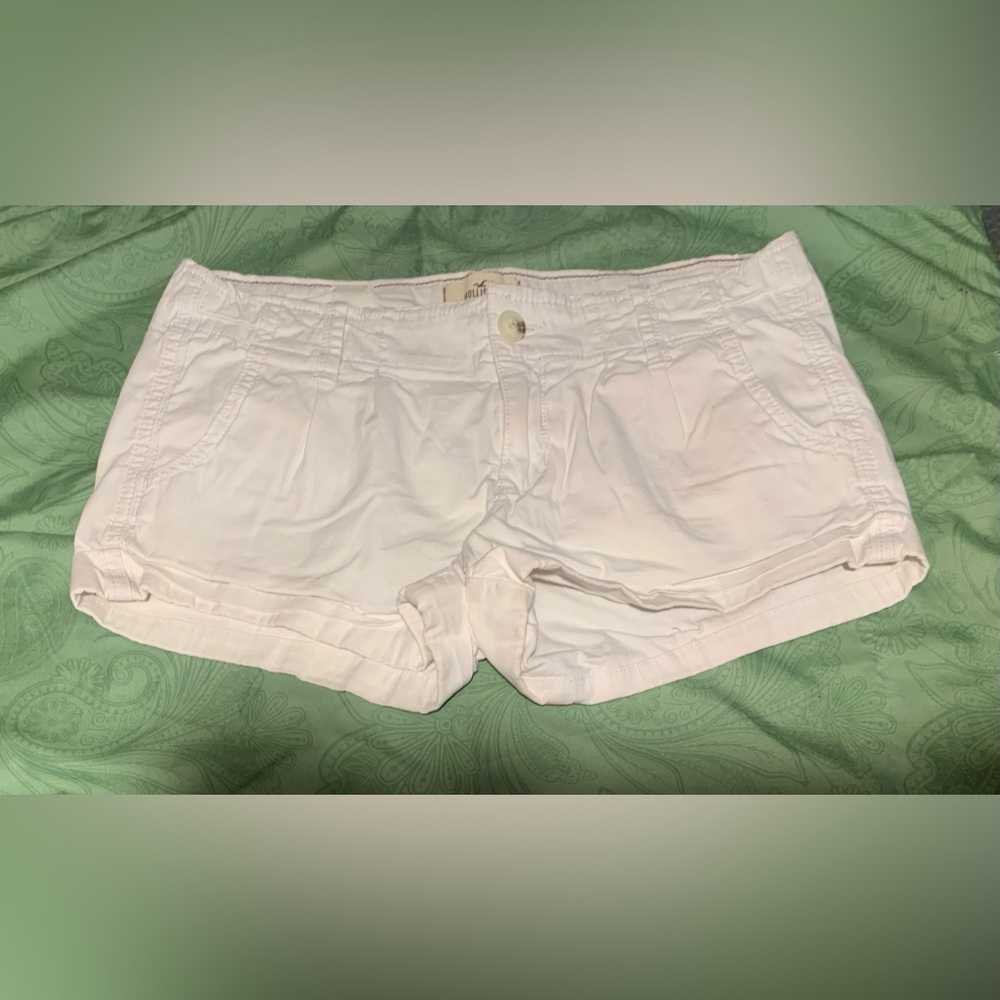 Hollister SO CAL STRETCH White shorts size 5